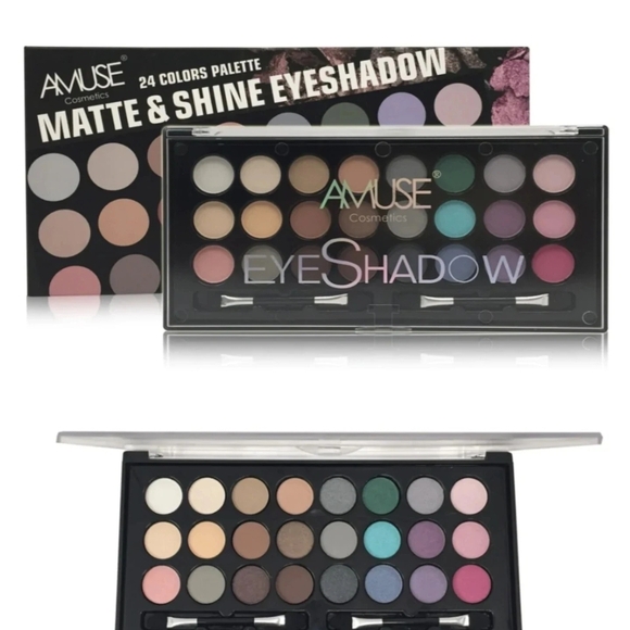 Matte & Shine Eyeshadow Palette - 24 Shades - Picture 1 of 3